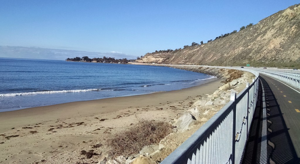 Pacific Coast Bike Route - Rincon Point