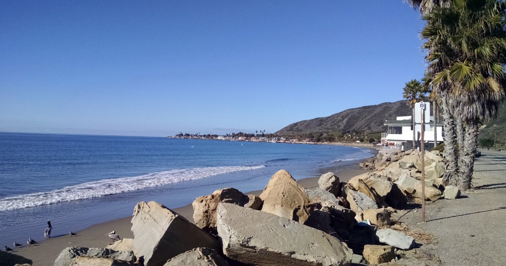 Pacific Coast Bike Route - Solimar Beach