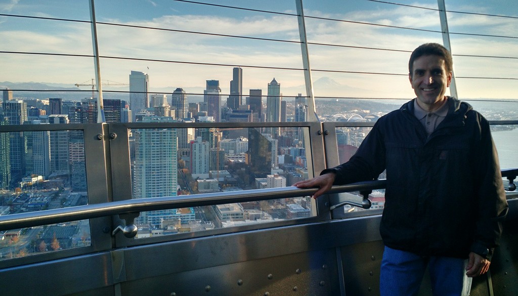 Top of the Space Needle - Seattle