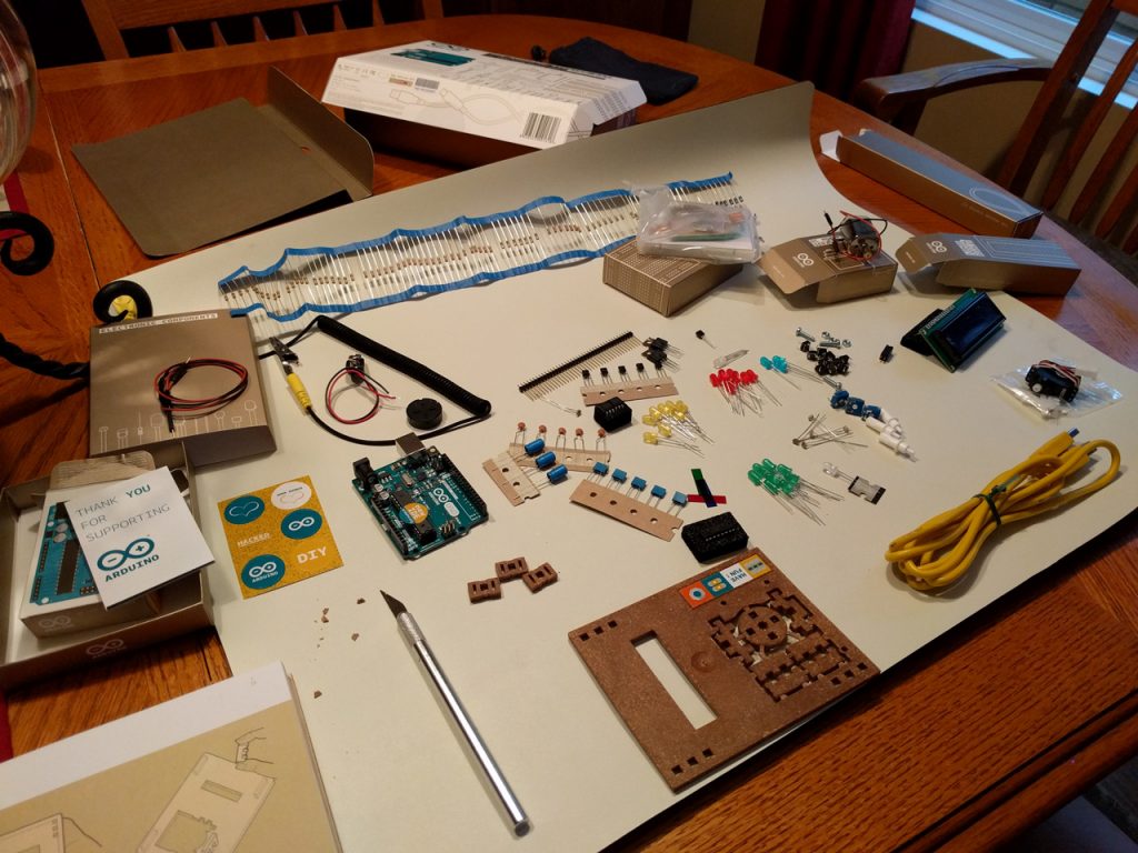 Arduino Starter Kit Components