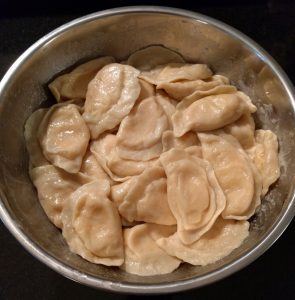 Freshly Cooked Pierogi