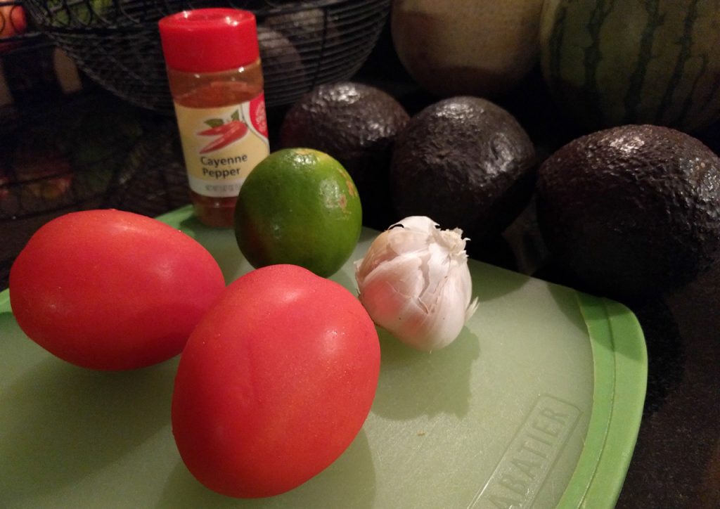 Guacamole ingredients