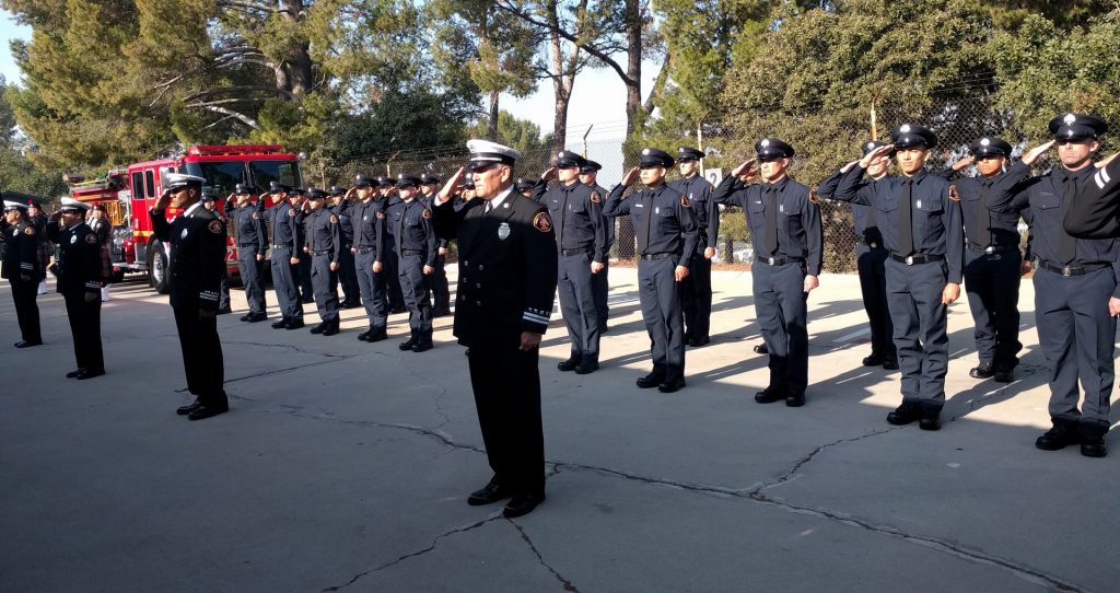 The 152nd Recruit Class of The County of Los Angeles Fire Departement