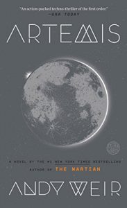 Book cover - Artemis by Andy Weir