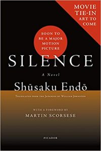 Book cover for Silence by Shusaku Endo