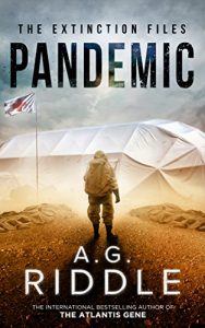 Book cover for Pandemic by A.G. Riddle