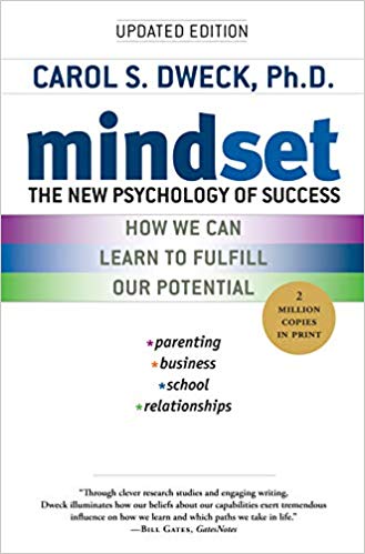 Book cover for Mindset by Carol Dweck