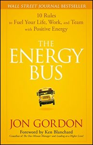 Book cover for The Energy Bus by Jon Gordon