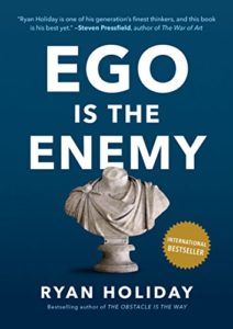 Book cover for Ego Is the Enemy by Ryan Holiday