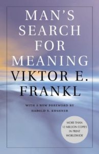 Book cover for Man's Search for Meaning by Viktor E. Frnakl