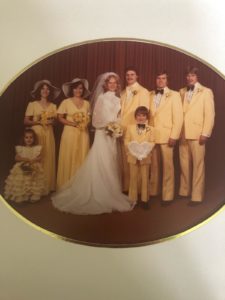 Raymond and Debbie Castner wedding photo - June 1977