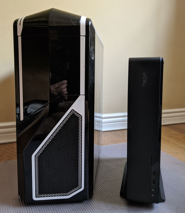 Comparison of mid-ATX tower vs mini-ITX OC form factors