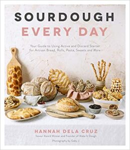 Book cover for Sourdough Every Day by Hannah Dela Cruz