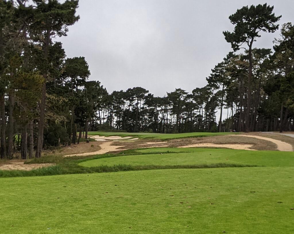 From the 15th tee at Poppy Hills