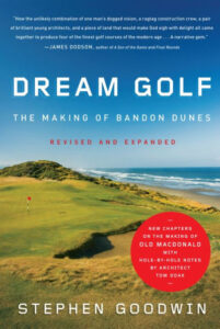 Book cover for Dream Golf by Stephen Goodwin