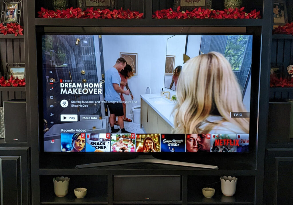 65-inch Samsung televsion