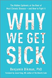 Book cover for Why We Get Sick by Benjamin Bikman, PhD
