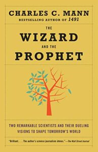Book cover for The Wizard and the Prophet by Charles C. Mann
